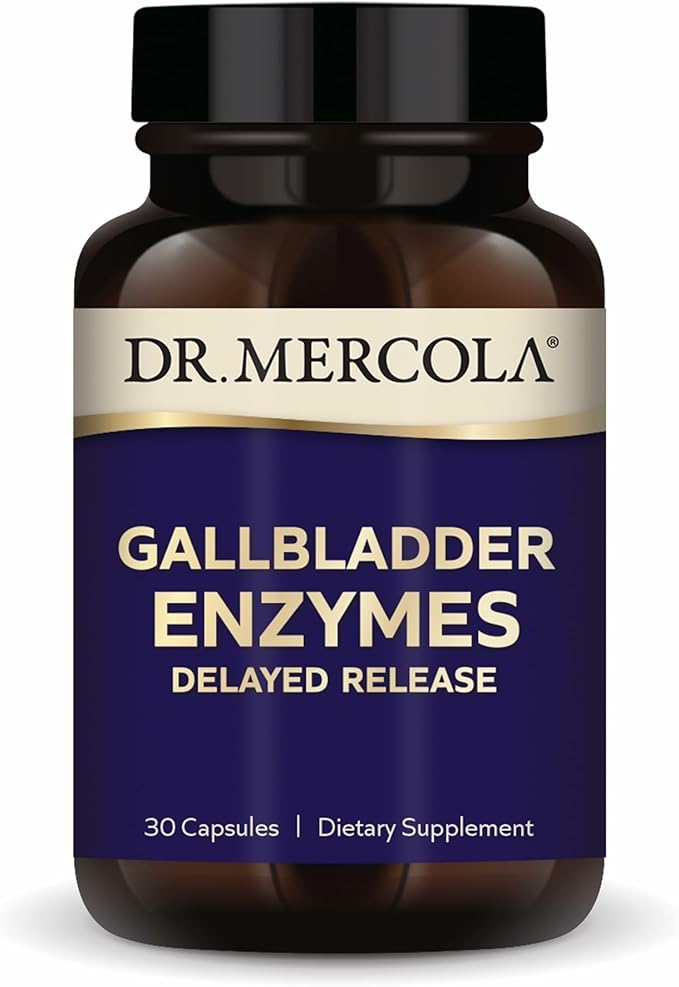 Dr. Mercola Gallbladder Enzymes Digestive Support 30 Capsules