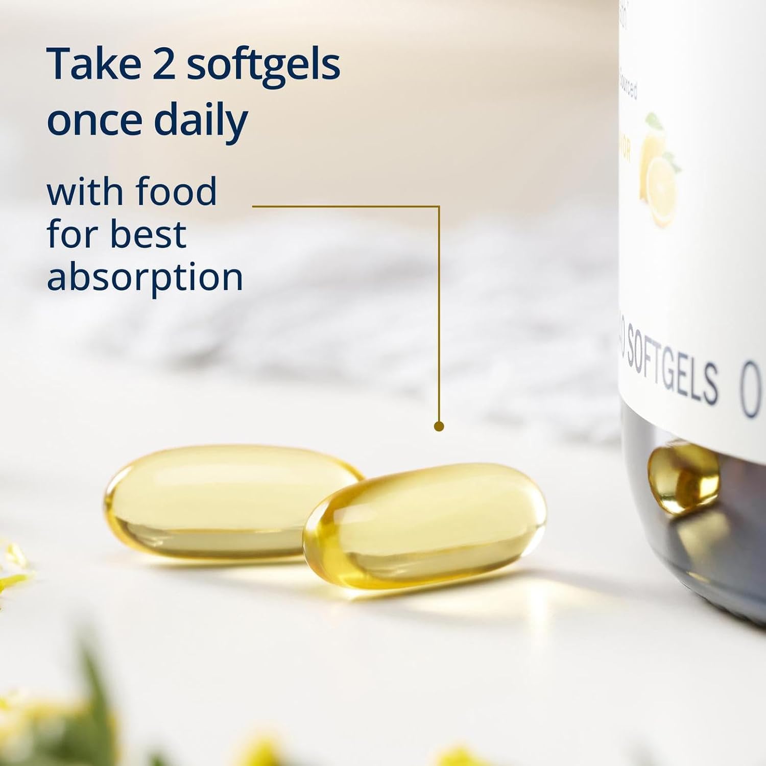 Metagenics OmegaGenics EPA-DHA 720 mg Fish Oil Softgels 60 Count