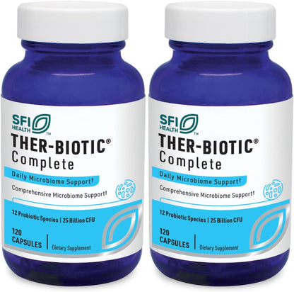 Klaire Labs Ther-Biotic Complete 25 Billion CFU Probiotic Capsules