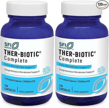 Klaire Labs Ther-Biotic Complete 25 Billion CFU Probiotic Capsules