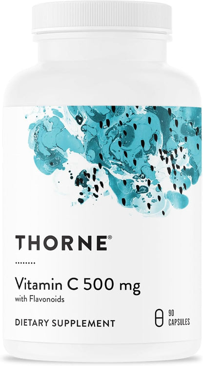 Thorne Vitamin C 500 mg With Citrus Bioflavonoids 90 Servings