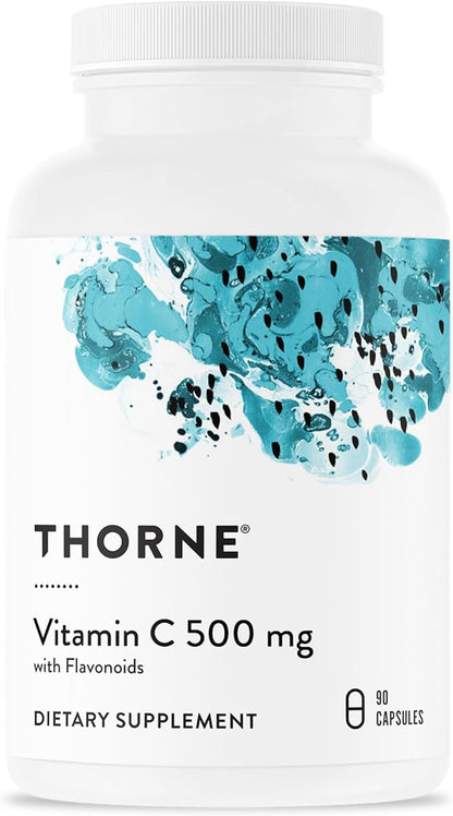 Thorne Vitamin C 500 mg With Citrus Bioflavonoids 90 Servings