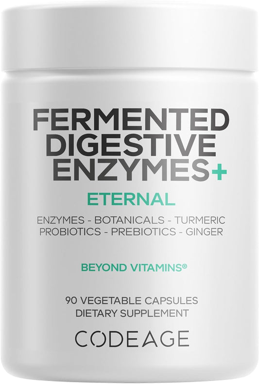 Codeage Fermented Digestive Enzymes Supplement 90 Capsules