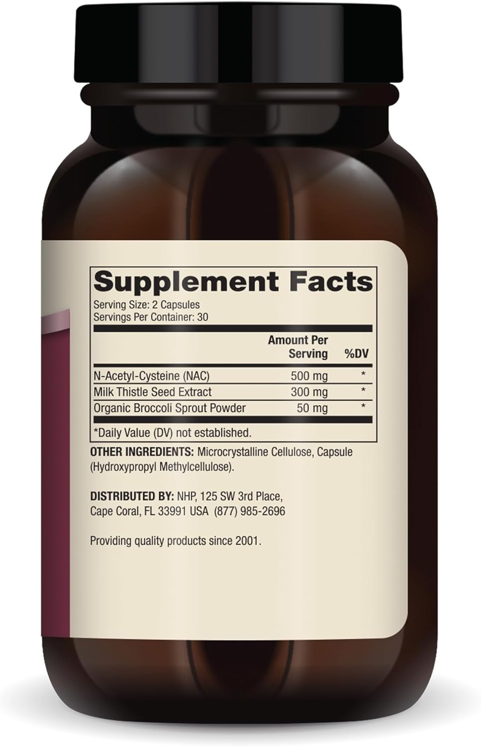Dr. Mercola NAC with Milk Thistle Supplement Antioxidants Detox Support 500mg
