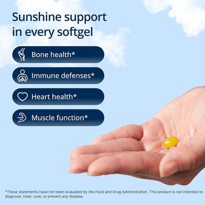 Metagenics Vitamin D3 and K2 10,000 IU MK-7 Softgels