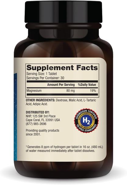 Dr. Mercola H2 Molecular Hydrogen Supplement Tablets 30 Count