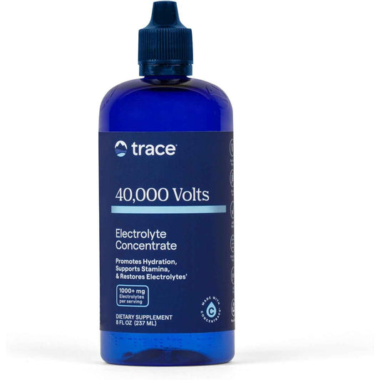 Trace Minerals 40,000 Volts Liquid Electrolyte Concentrate Ionic Minerals 8oz
