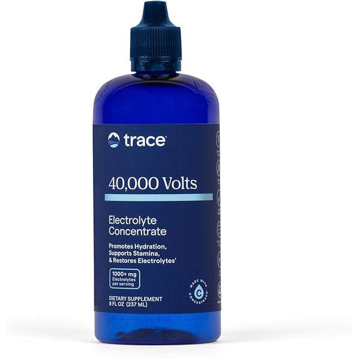 Trace Minerals 40,000 Volts Liquid Electrolyte Concentrate Ionic Minerals 8oz