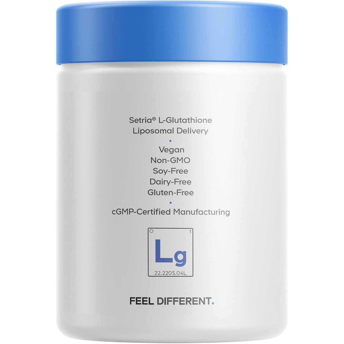 Codeage Liposomal Glutathione Supplement - Pure Reduced Setria L-Glutathione, Liposomal Delivery, Phospholipid Complex - Encapsulated Glutathione Powder Pills - Vegan, Non-GMO - 60 Capsules