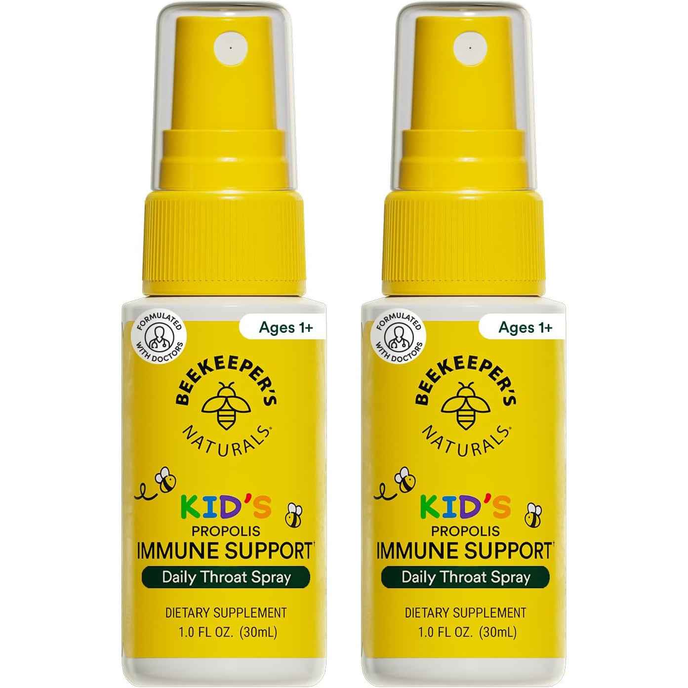 Beekeeper's Naturals Propolis Throat Spray 95% Bee Propolis Extract