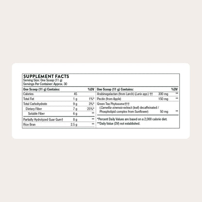 THORNE FiberMend Prebiotic Fiber Powder 11.6 Oz
