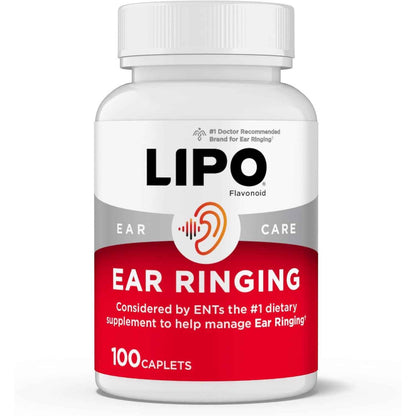 LIPO Ear Ringing Support Supplement Lemon Bioflavonoid Complex
