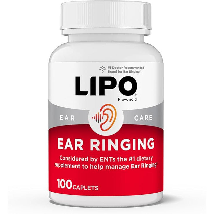 LIPO Ear Ringing Support Supplement Lemon Bioflavonoid Complex