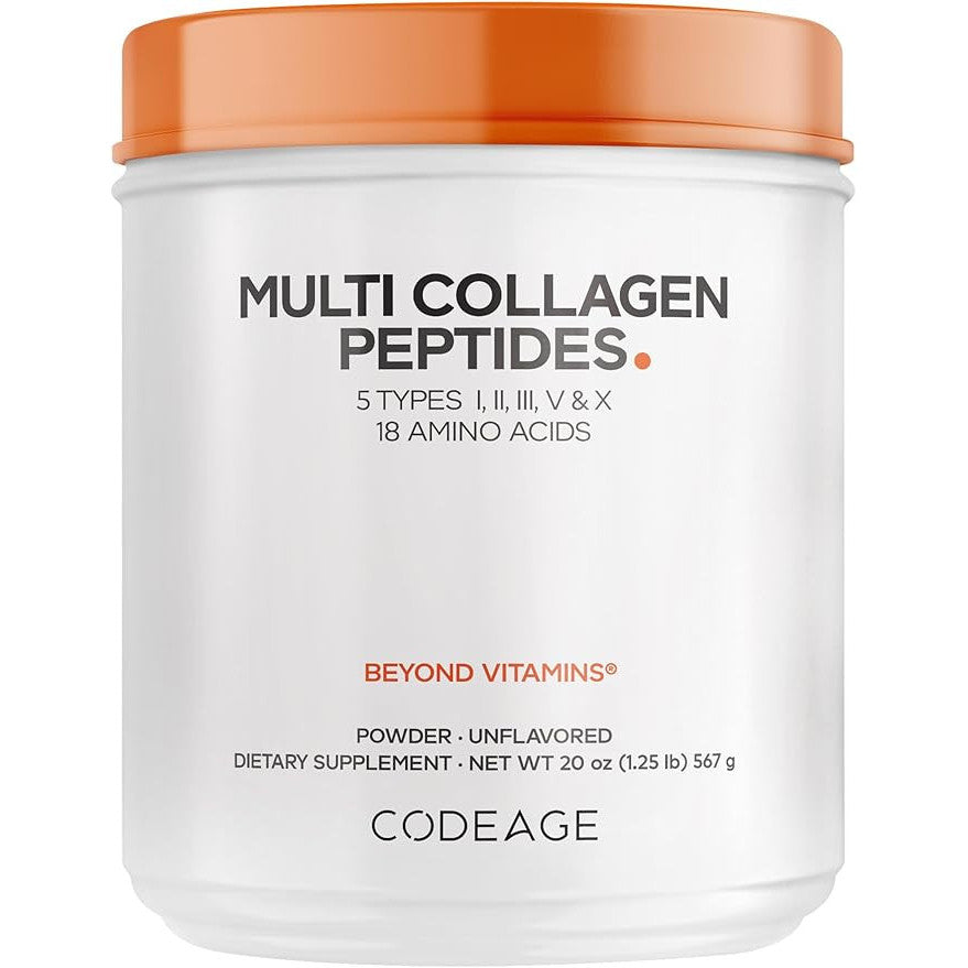 Codeage Multi Collagen Protein Powder Peptides Hydrolyzed 20oz
