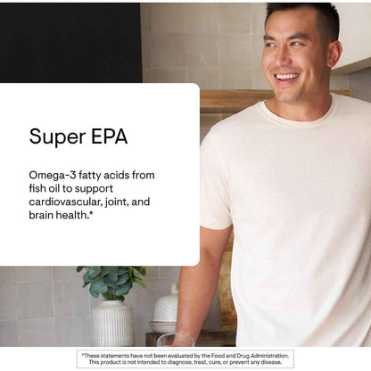 THORNE Super EPA Omega-3 Fish Oil Supplement with EPA & DHA 90 Softgels