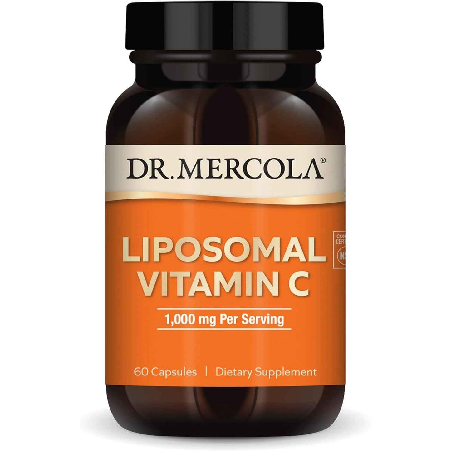 Dr. Mercola Liposomal Vitamin C 1000mg 60 Count