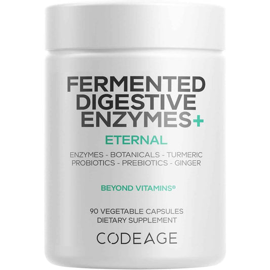 Codeage Fermented Digestive Enzymes Supplement 90 Capsules
