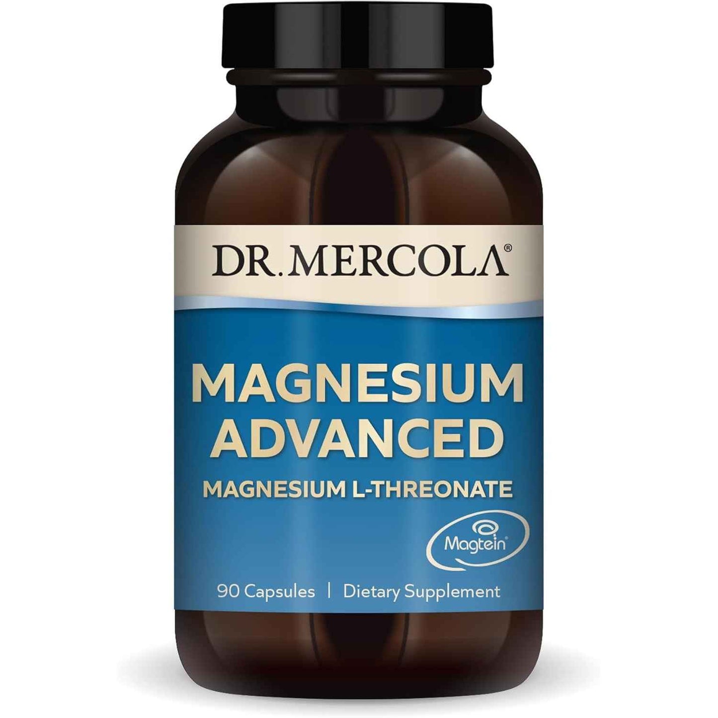 Dr. Mercola Magnesium L-Threonate Supplement Magtein 2000 mg 90 Capsules