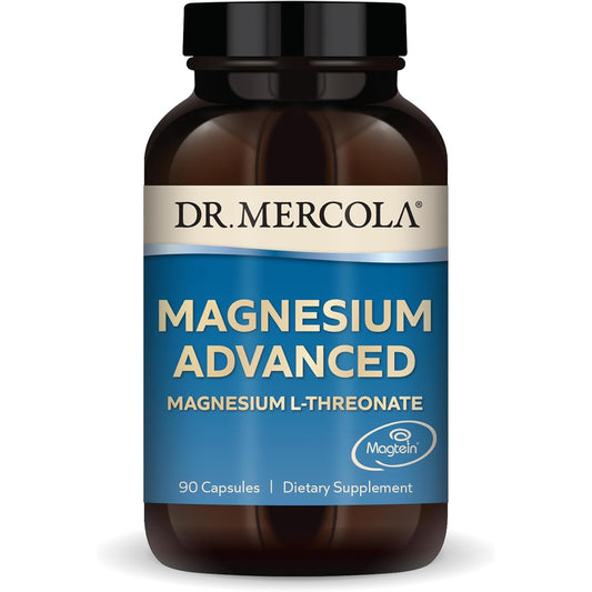 Dr. Mercola Magnesium L-Threonate Supplement Magtein 2000 mg 90 Capsules