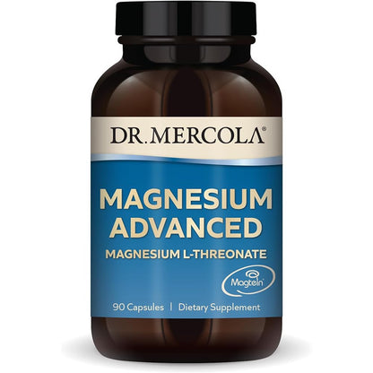 Dr. Mercola Magnesium L-Threonate Supplement Magtein 2000 mg 90 Capsules