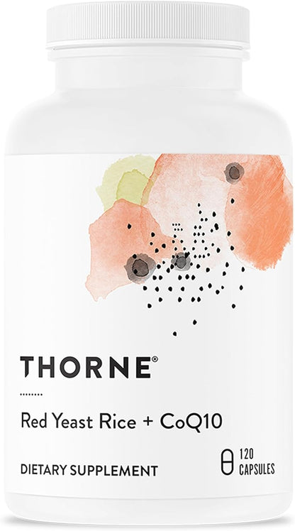Thorne Red Yeast Rice Plus CoQ10 Supplement 120 Capsules