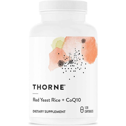 Thorne Red Yeast Rice Plus CoQ10 Supplement 120 Capsules