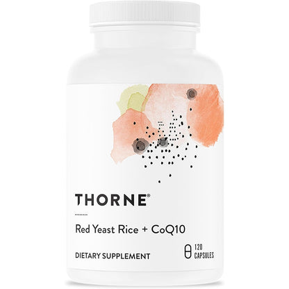 Thorne Red Yeast Rice Plus CoQ10 Supplement 120 Capsules