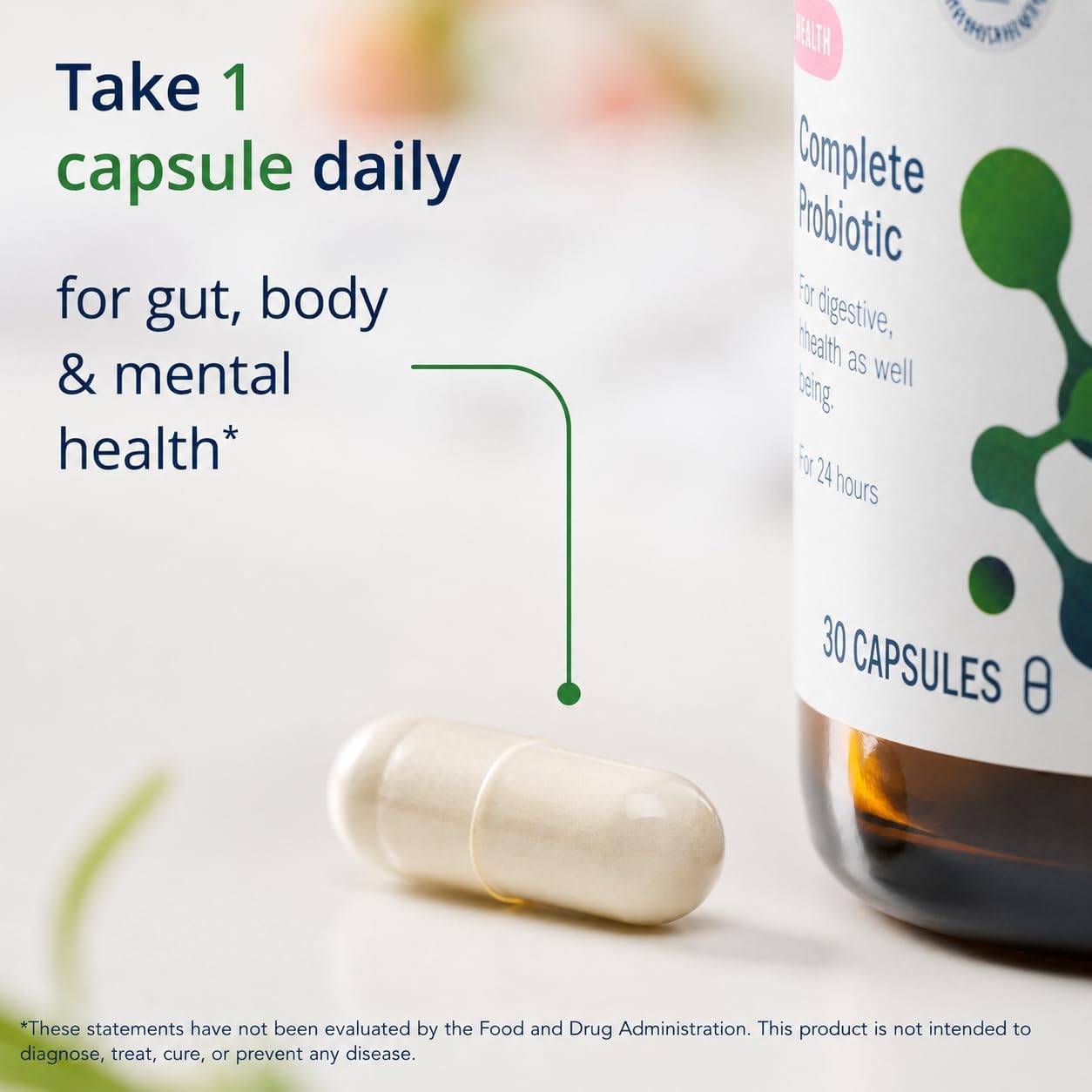 Metagenics UltraFlora Complete Women's Probiotic Capsules 30 Count
