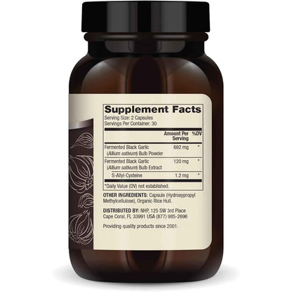 Dr. Mercola Fermented Black Garlic Antioxidant Supplement 60 Capsules