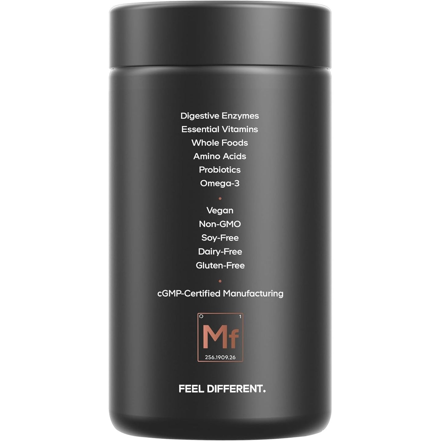 Codeage Men's Daily Multivitamin 25+ Vitamins Minerals Organic Whole Foods 120 Capsules