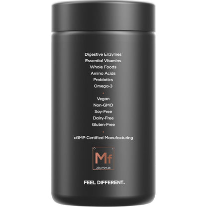 Codeage Men's Daily Multivitamin 25+ Vitamins Minerals Organic Whole Foods 120 Capsules
