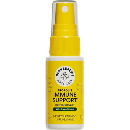 Beekeeper's Naturals 95% Bee Propolis Throat Spray 1 Fl Oz