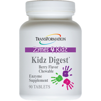 Transformation Enzyme Kidz Digest Chewable Digestive Enzyme Support Tablets