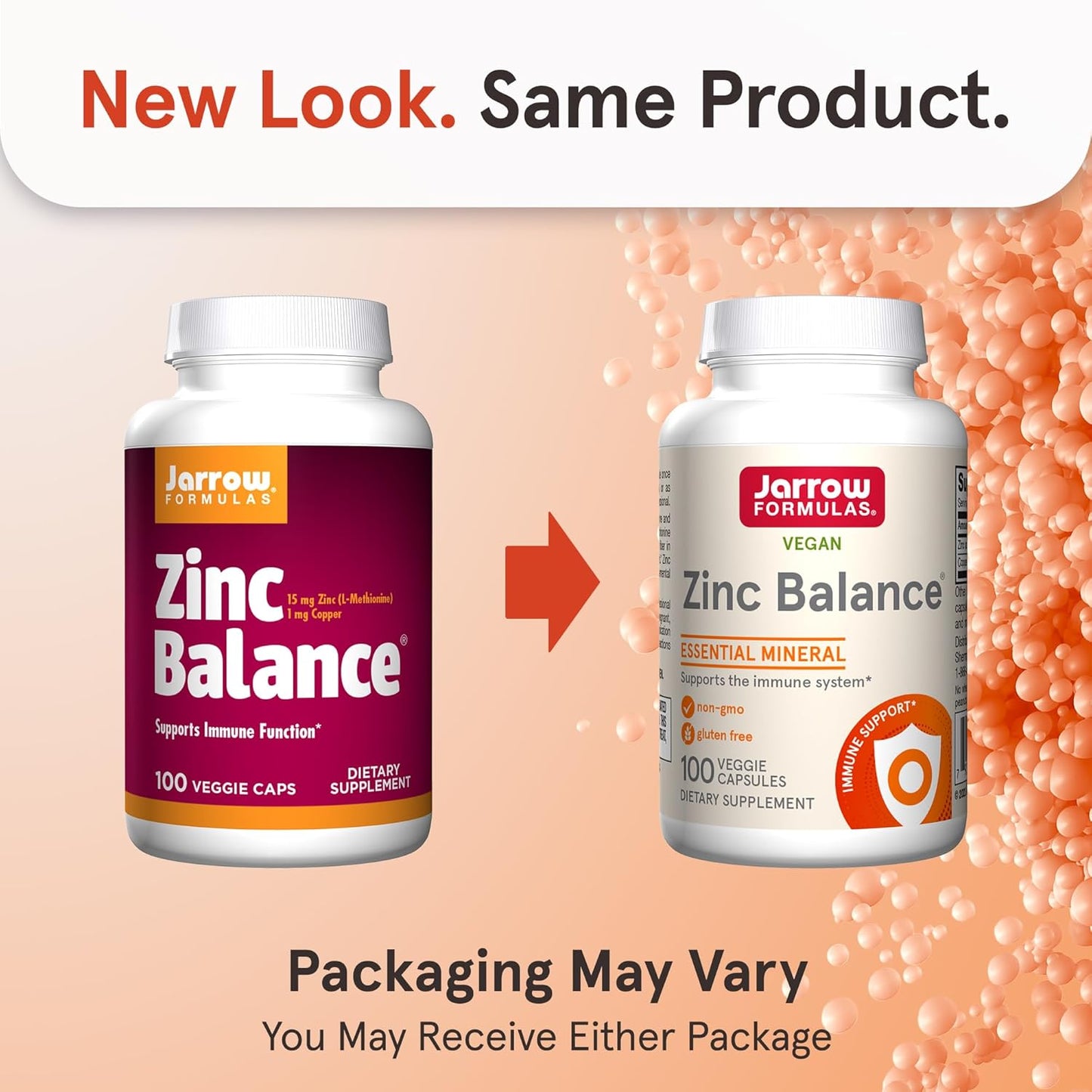 Jarrow Formulas Zinc Balance 15 mg 100 Veggie Caps