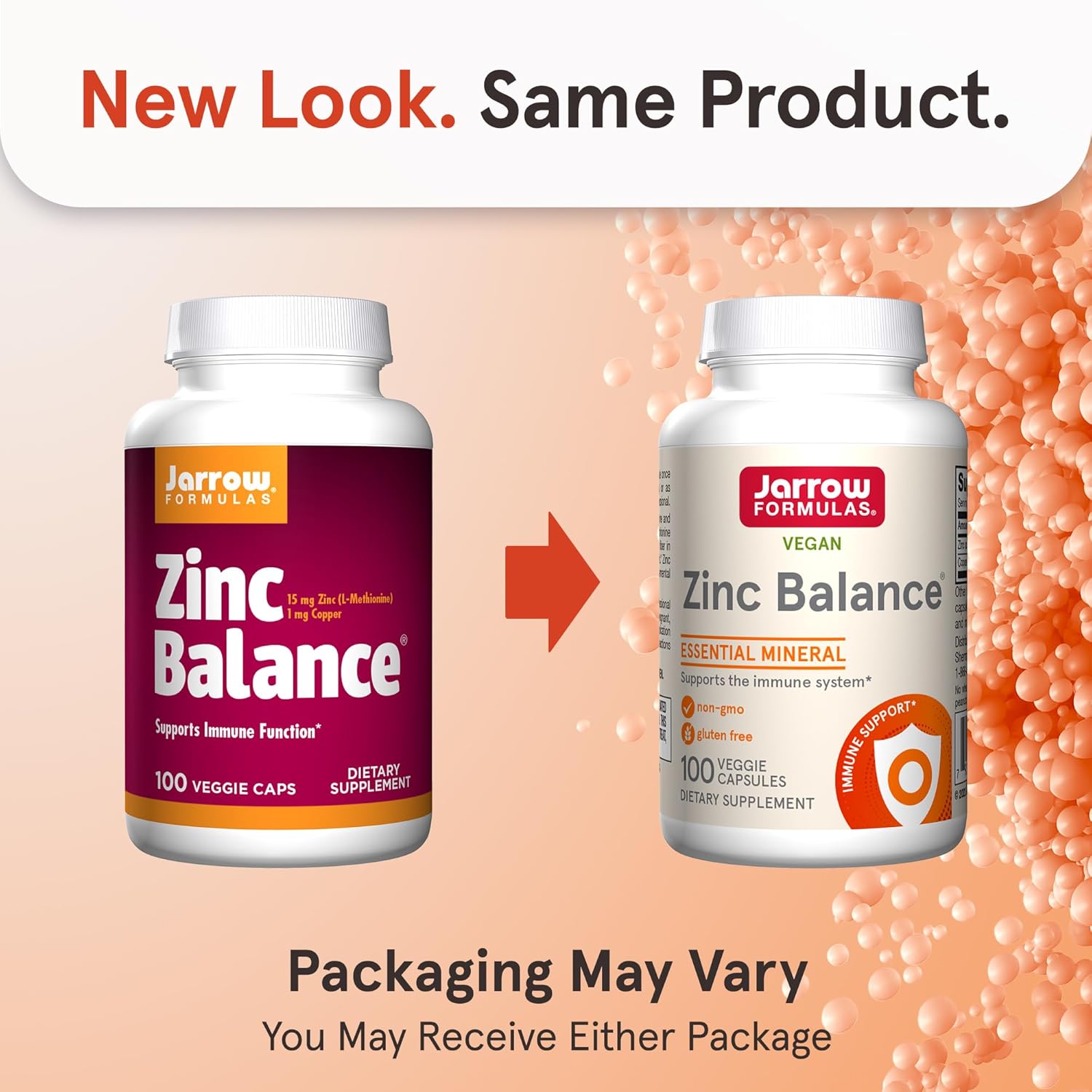 Jarrow Formulas Zinc Balance 15 mg 100 Veggie Caps