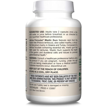 Jarrow Formulas Mastic Gum 1000 Mg Veggie Caps 60 Count