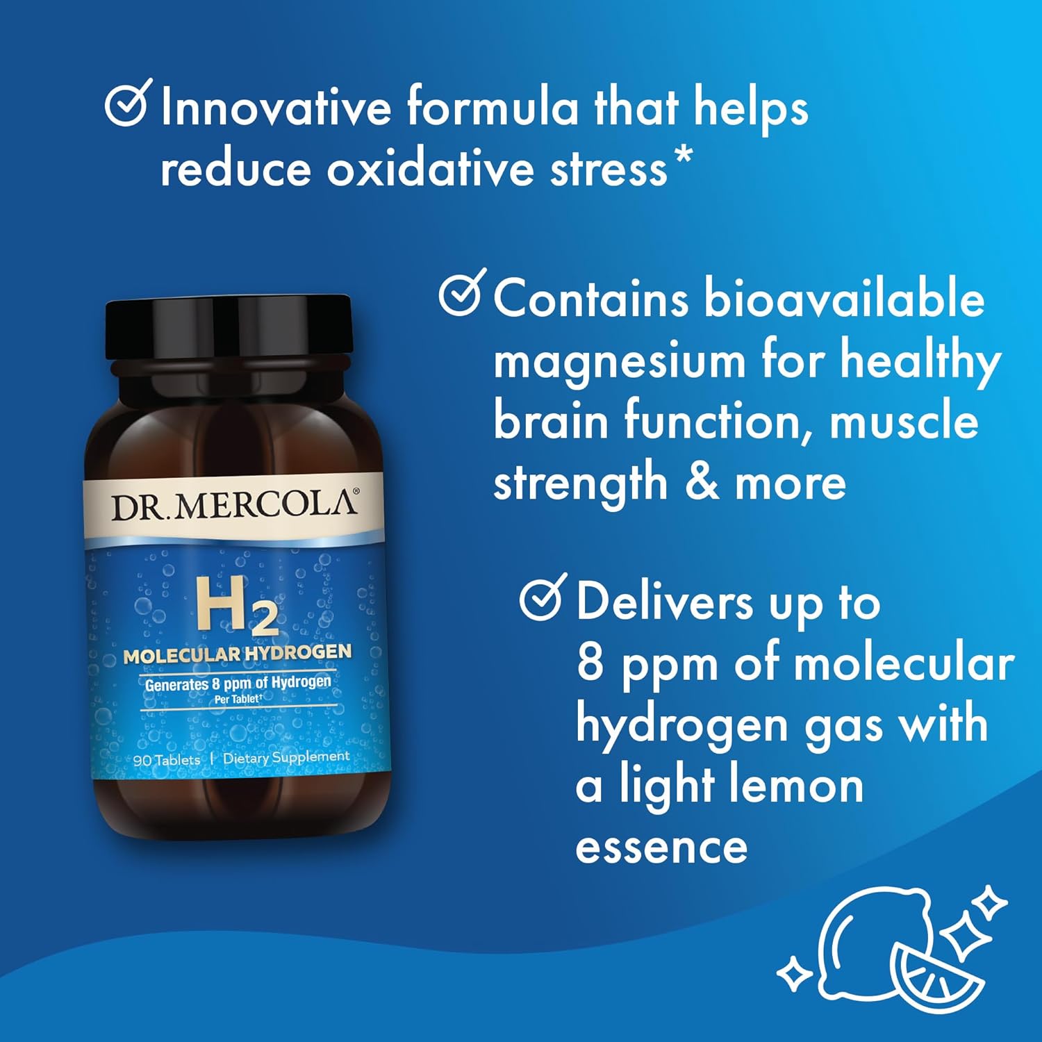 Dr. Mercola H2 Molecular Hydrogen Tablets