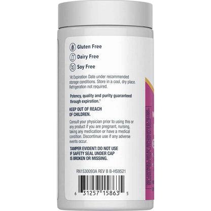 Renew Life Probiotics for Women, 25 Billion CFU Guaranteed, Probiotic Supplement for Digestive, Vaginal & Immune Health, Shelf Stable, Soy, Dairy & Gluten Free, 30 Capsules