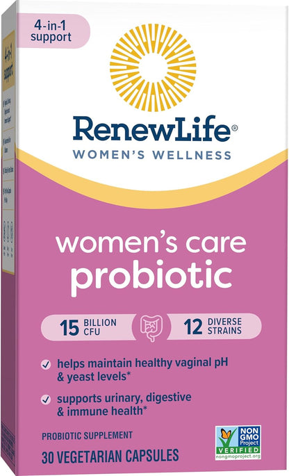 Renew Life Women's Probiotic Capsules 15 Billion CFU 30 Count