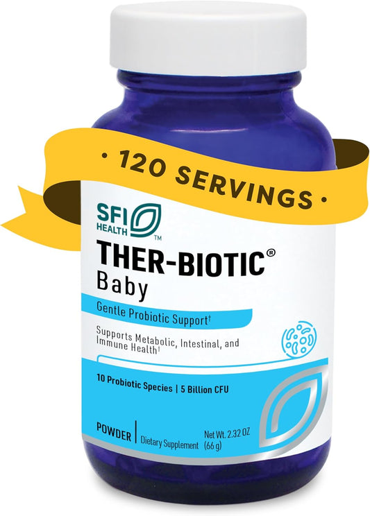 SFI Health Ther-Biotic Baby Probiotic Powder 10 Strains 120 Servings