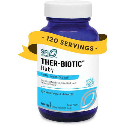 SFI Health Ther-Biotic Baby Probiotic Powder 10 Strains 120 Servings