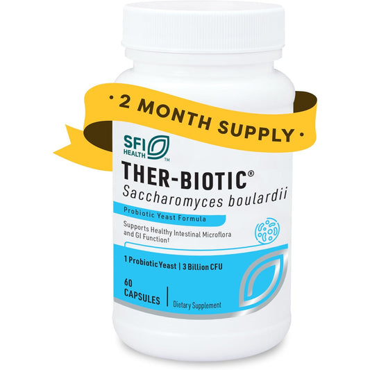 Klaire Labs Saccharomyces Boulardii Probiotic Supplement 5 Billion CFU