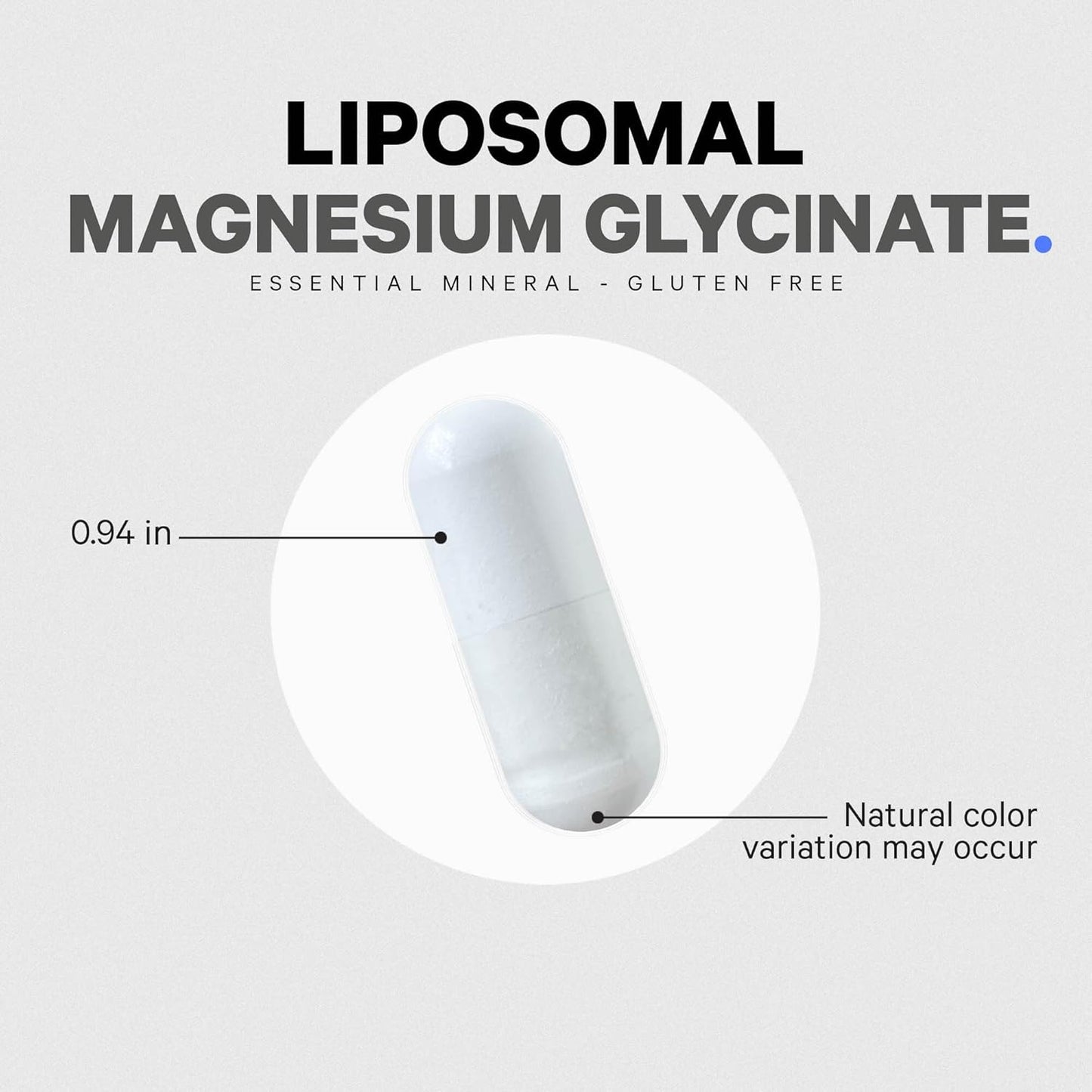 Codeage Liposomal Magnesium Glycinate Supplement 240 Count