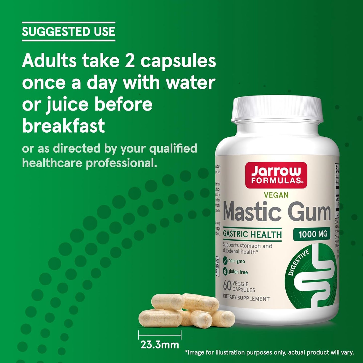 Jarrow Formulas Mastic Gum 1000 Mg Veggie Caps 60 Count