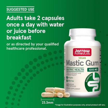 Jarrow Formulas Mastic Gum 1000 Mg Veggie Caps 60 Count