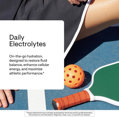 Thorne Daily Electrolytes Powder Drink Mix NSF 30 Stick Packs