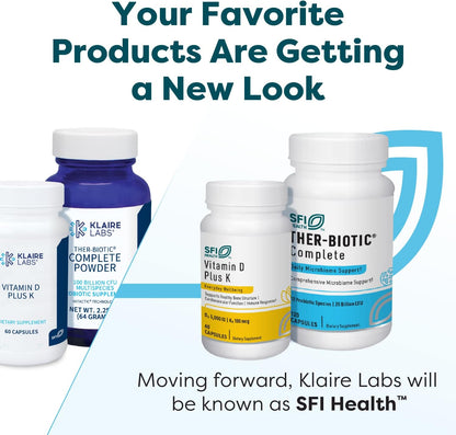 Klaire Labs Ther-Biotic Complete 25 Billion CFU Probiotic Capsules