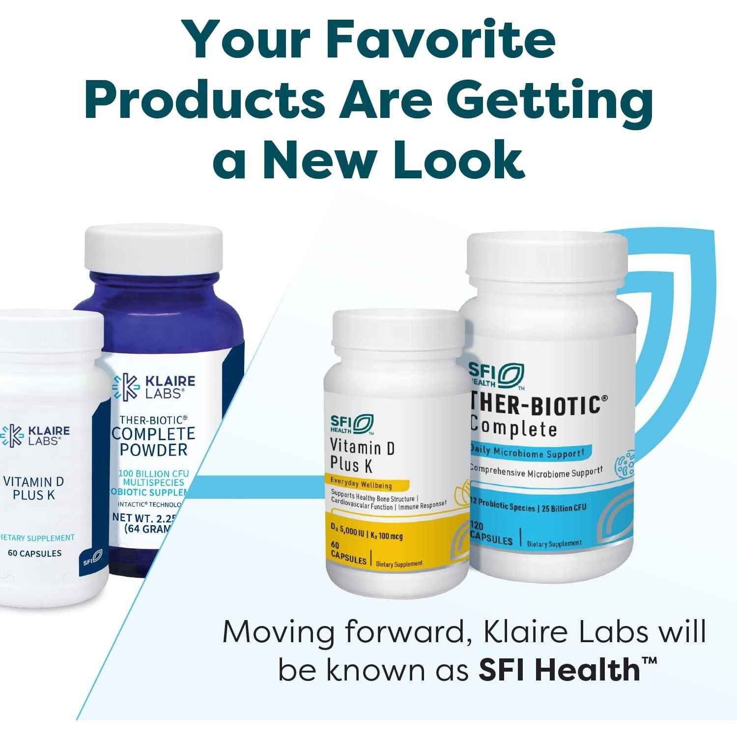 Klaire Labs Ther-Biotic Complete 25 Billion CFU Probiotic Capsules