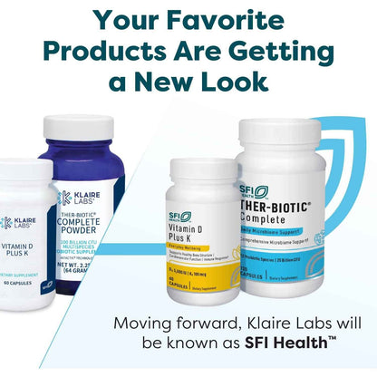 Klaire Labs Ther-Biotic Complete 25 Billion CFU Probiotic Capsules