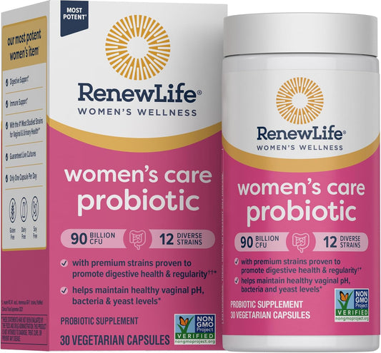 Renew Life Women's Probiotic Capsules 90 Billion CFU 30 Count